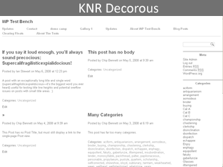 KNR Decorous theme screenshot