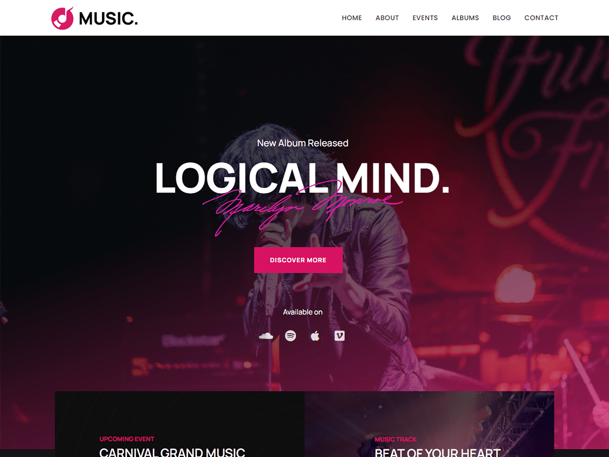 Kortez Music theme screenshot