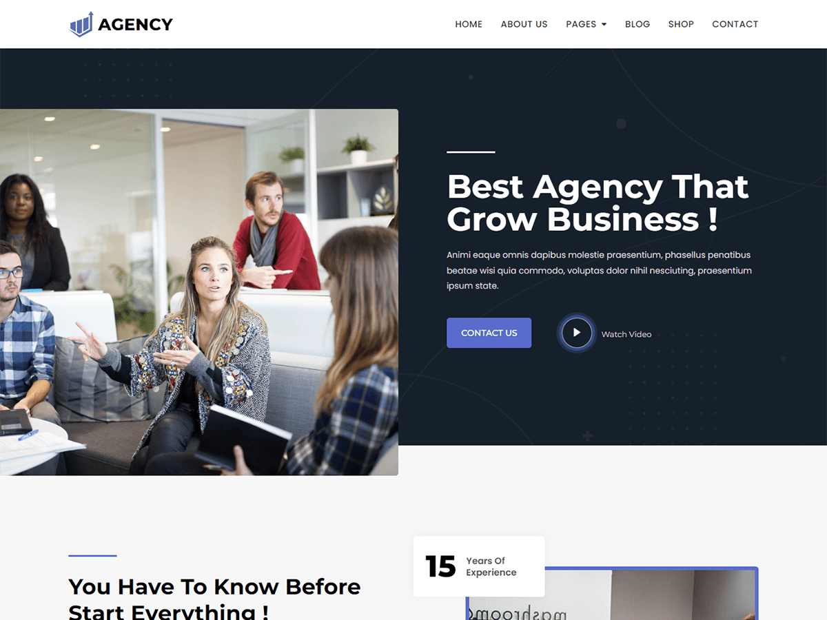 Kortez theme screenshot