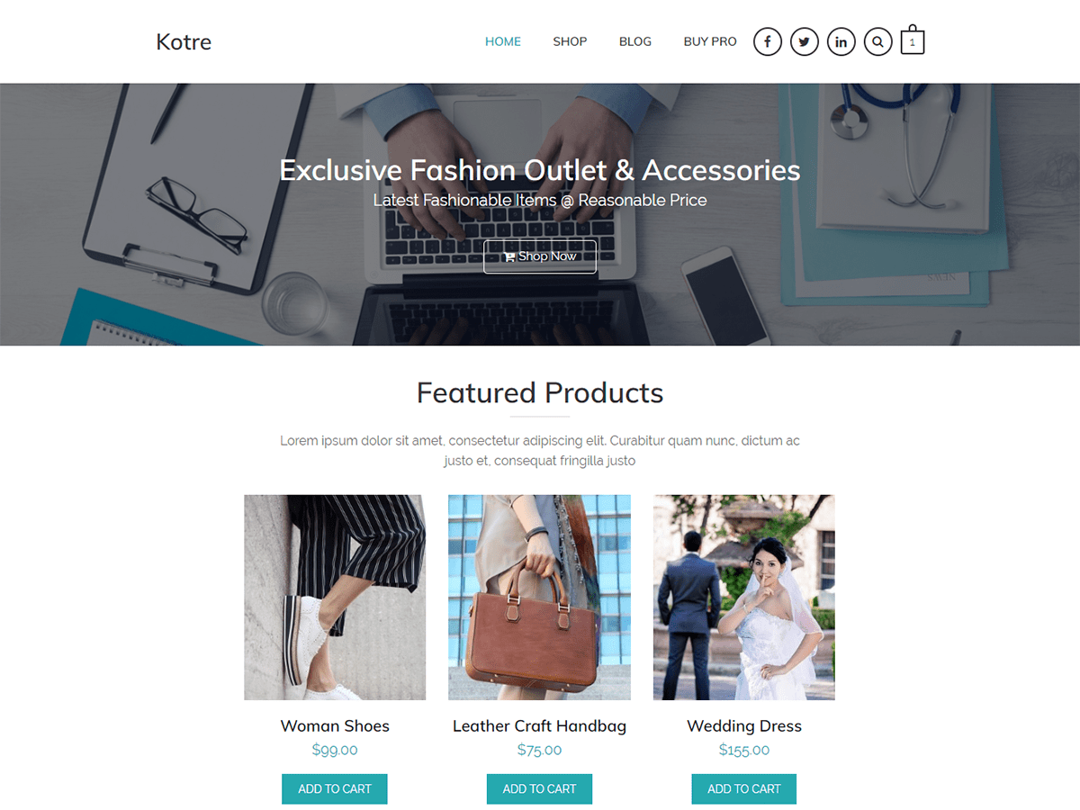 Kotre theme screenshot