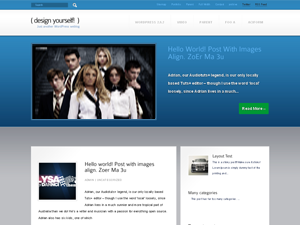 Kreativ theme screenshot