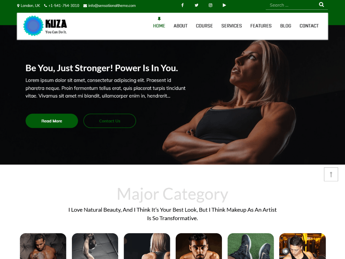 Kuza theme screenshot