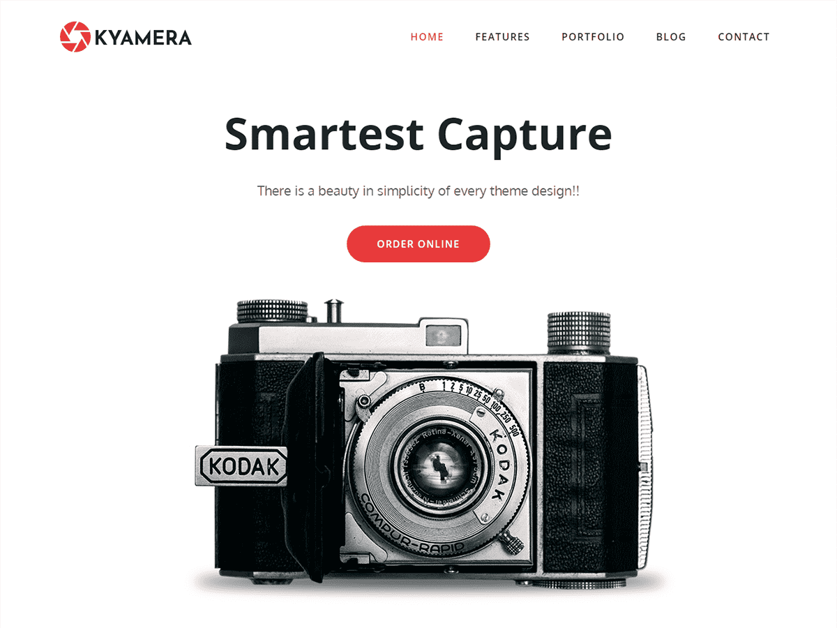 Kyamera theme screenshot