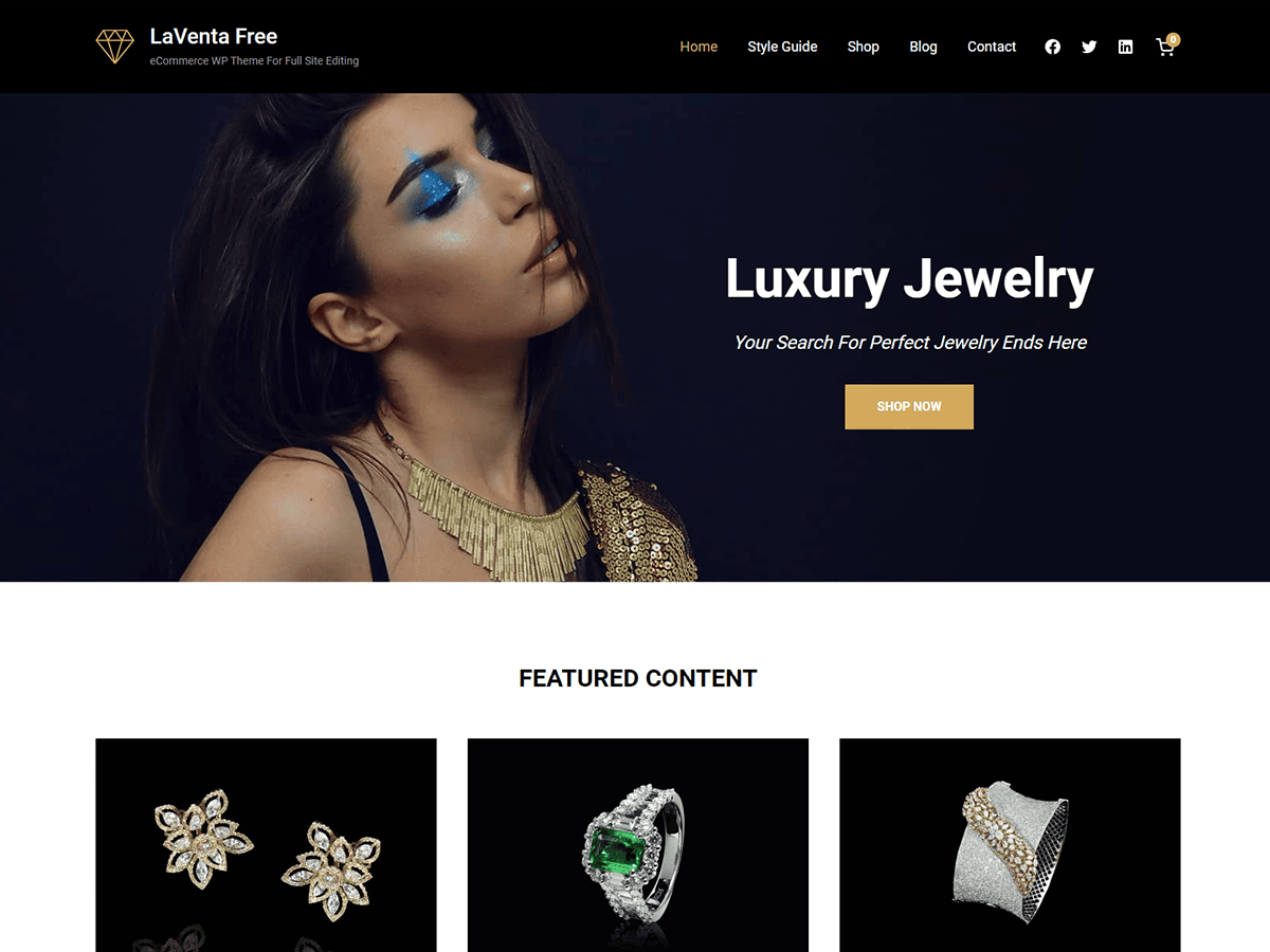 LaVenta theme screenshot