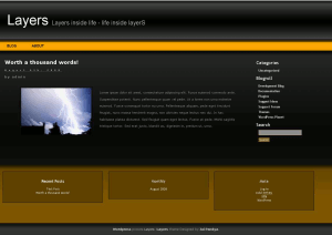 Layers theme screenshot