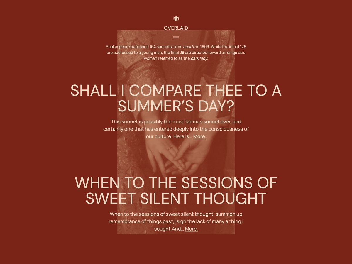 Layover theme screenshot