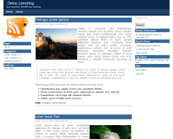 Lemming theme screenshot