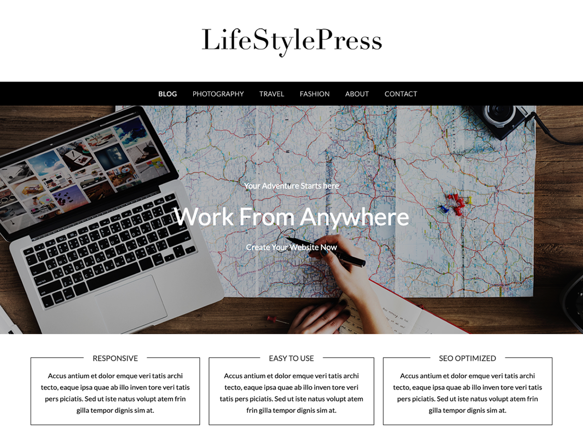 LifestylePress theme screenshot