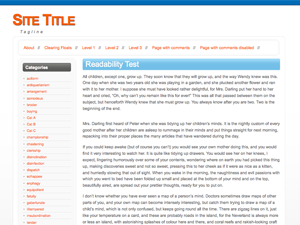 Light and Modern theme screenshot