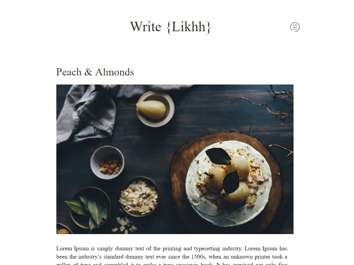 Likhh theme screenshot