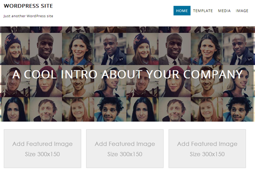 Litesite theme screenshot