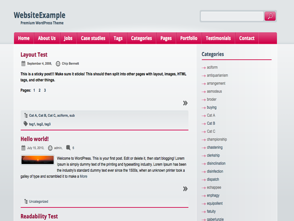 Live Color theme screenshot