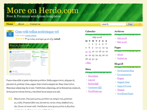 Live theme screenshot