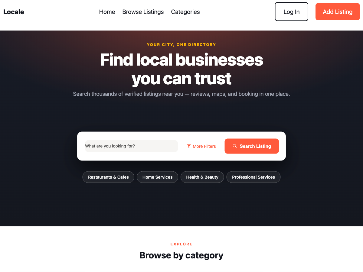 Locale theme screenshot
