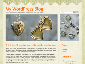 Locket theme screenshot
