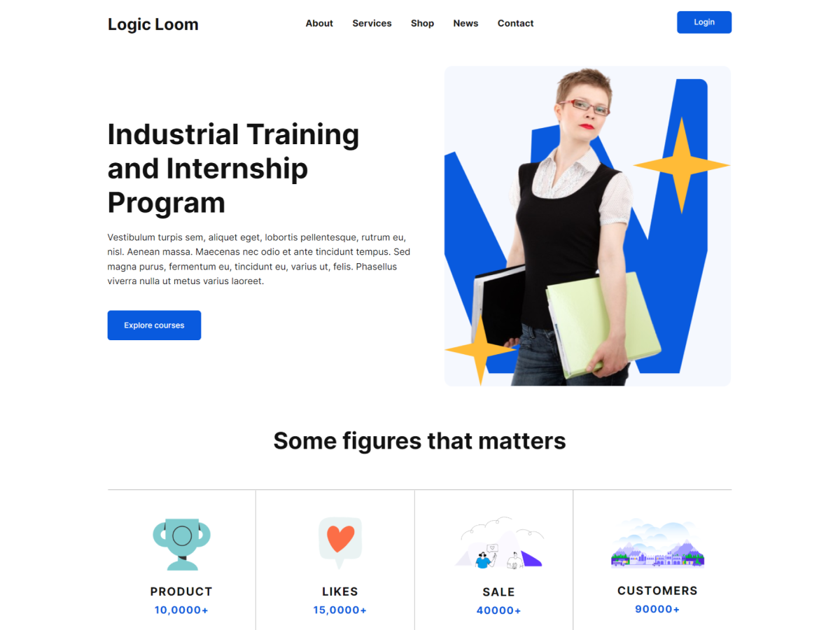 Logicloom theme screenshot