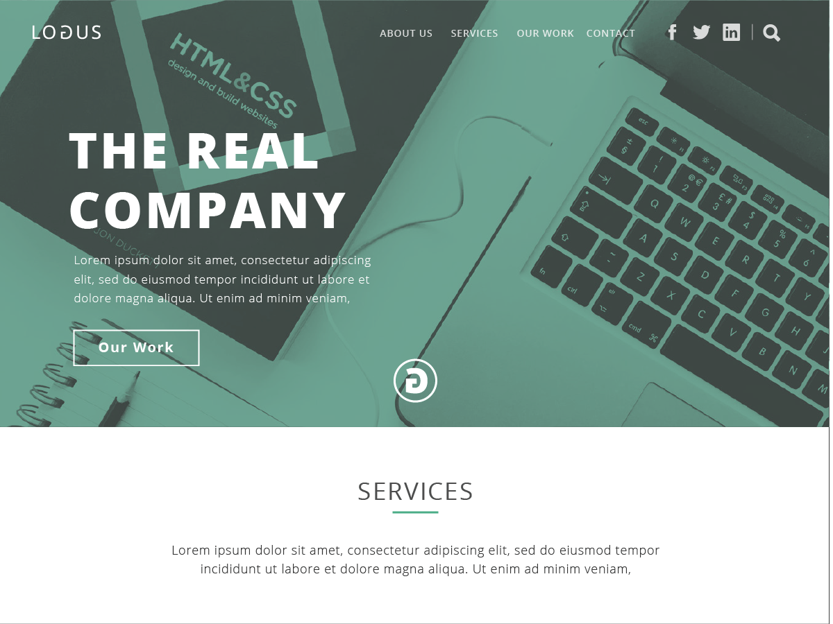 Logus theme screenshot