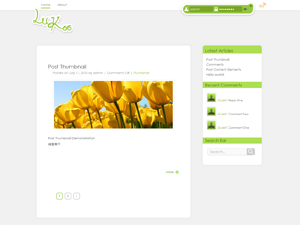 LuKoo theme screenshot