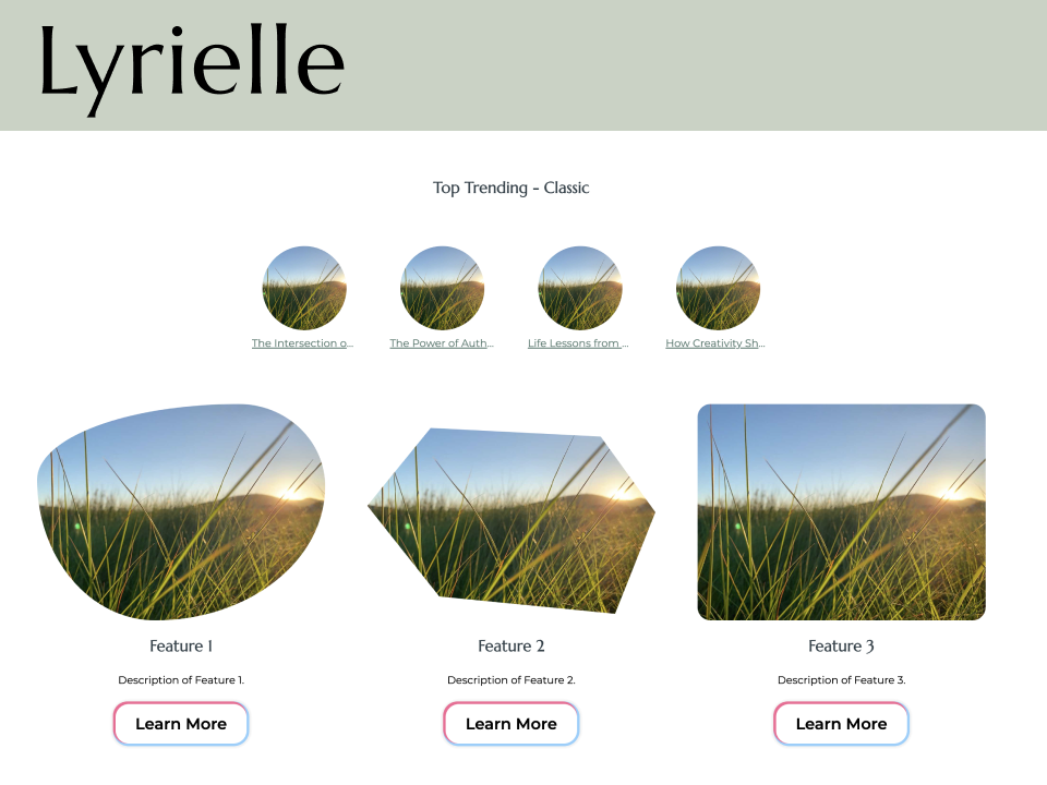 Lyrielle theme screenshot
