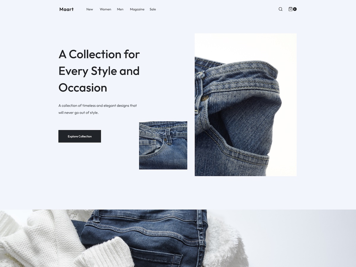 Maart theme screenshot