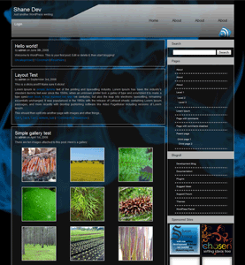 Machine theme screenshot