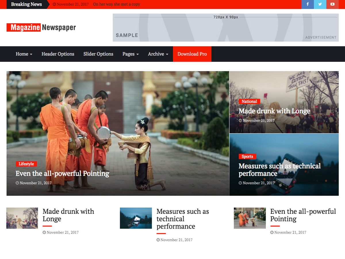 Magazine Press theme screenshot