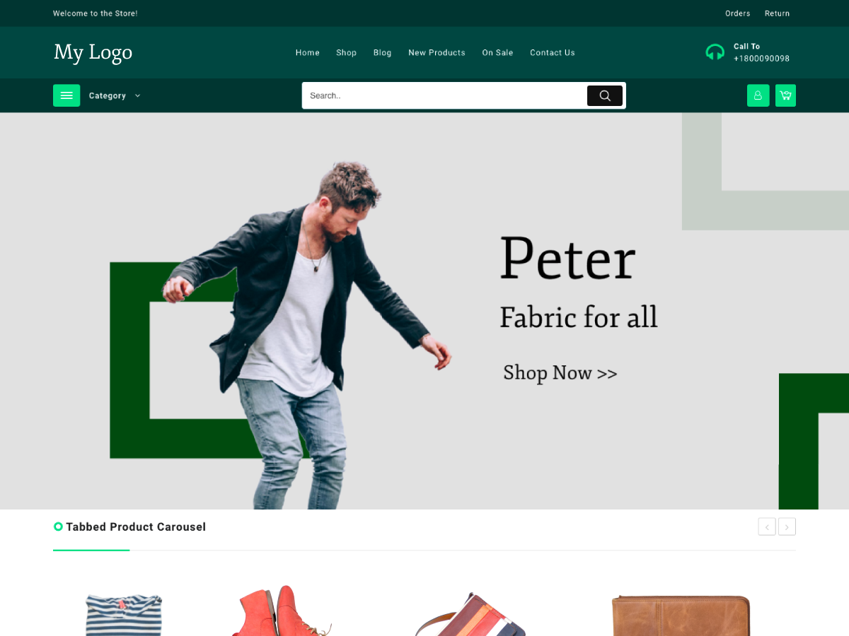 Magnum Store theme screenshot