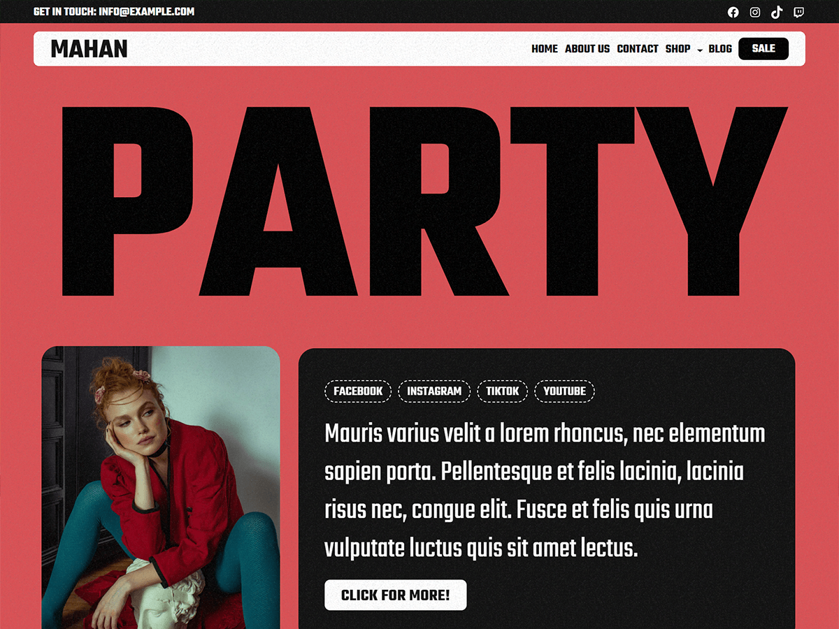 Mahan theme screenshot