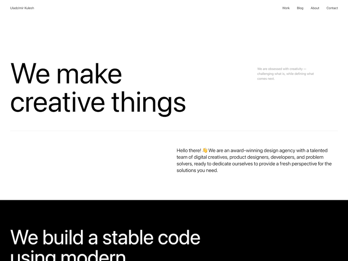 Malavi theme screenshot