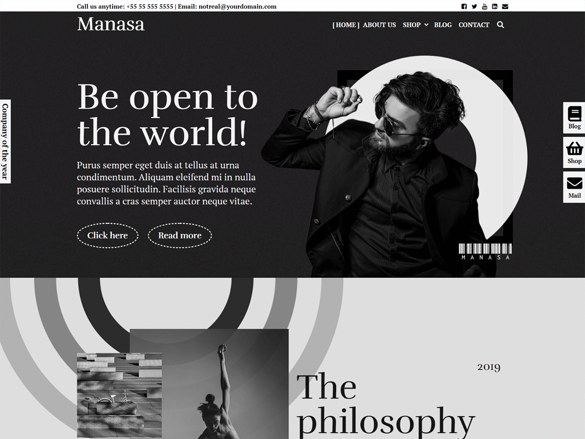 Manasa theme screenshot