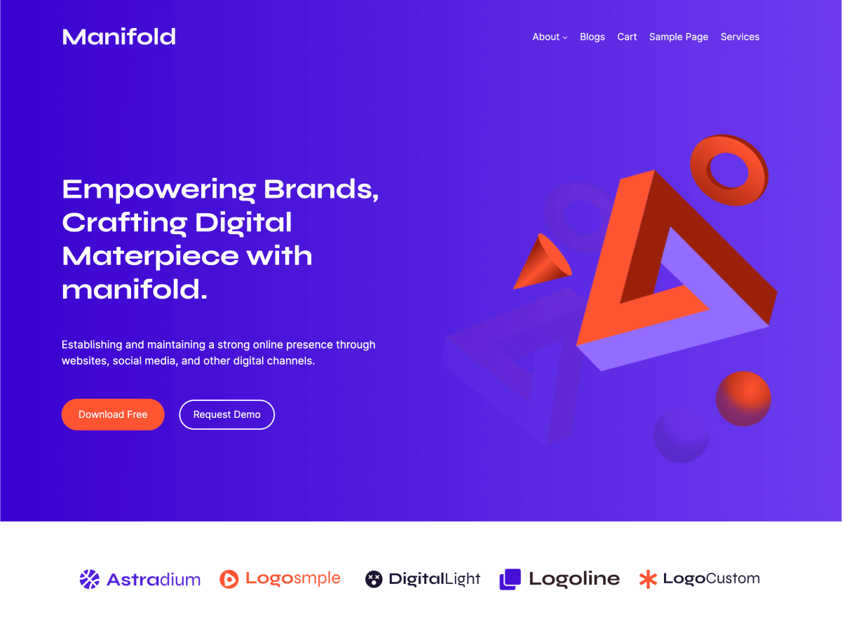 Manifold theme screenshot
