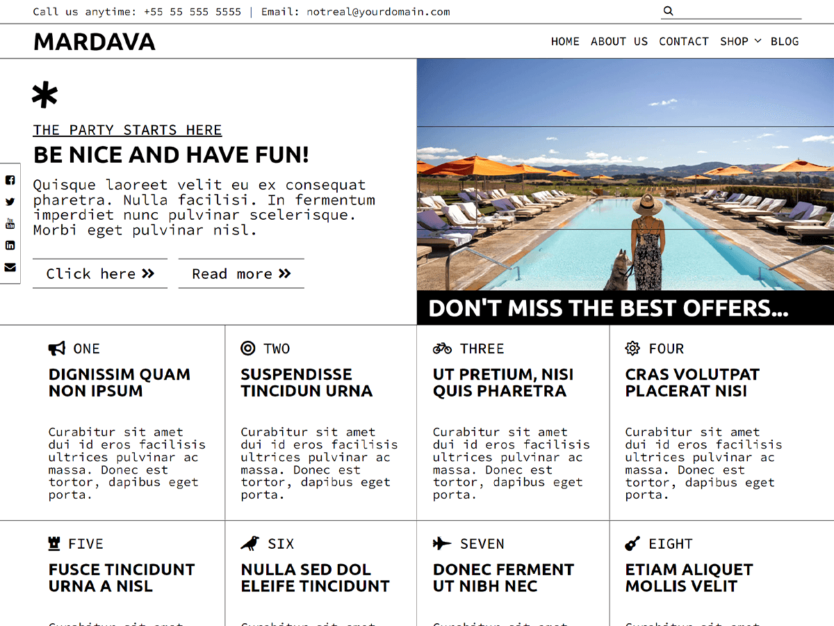 Mardava theme screenshot