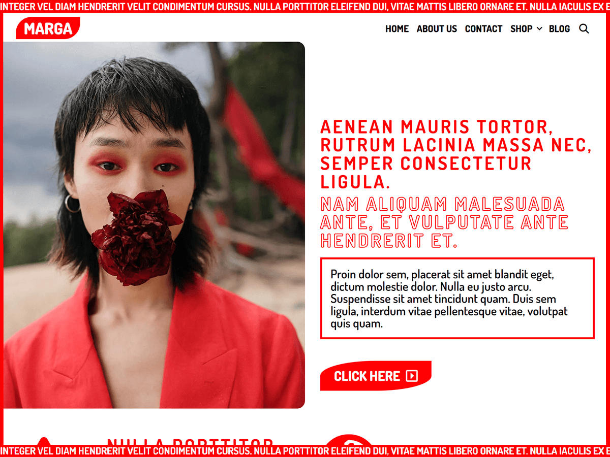 Marga theme screenshot