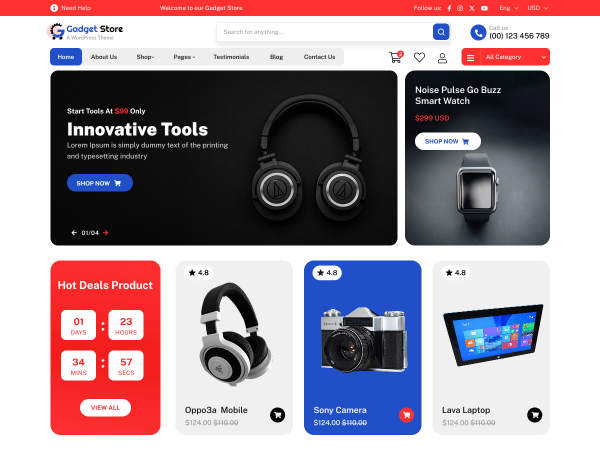 Marketplace Shop theme screenshot