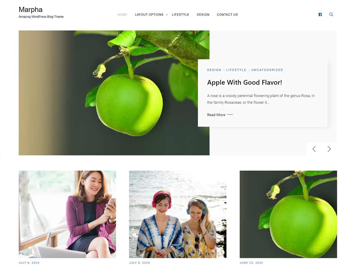 Marpha theme screenshot