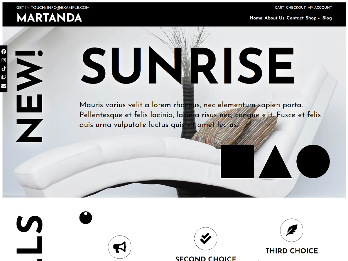 Martanda theme screenshot