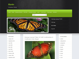 Martin theme screenshot