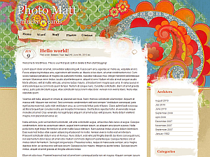 Matala theme screenshot