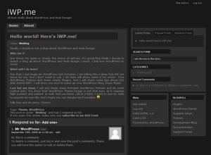 Maze theme screenshot