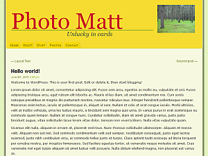 Mazeld theme screenshot