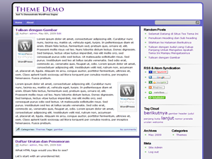 me3 theme screenshot