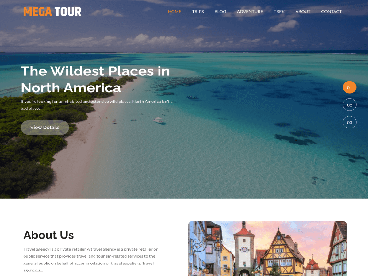 Mega Tour theme screenshot