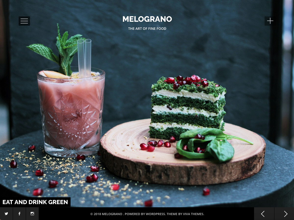 Melograno Lite theme screenshot