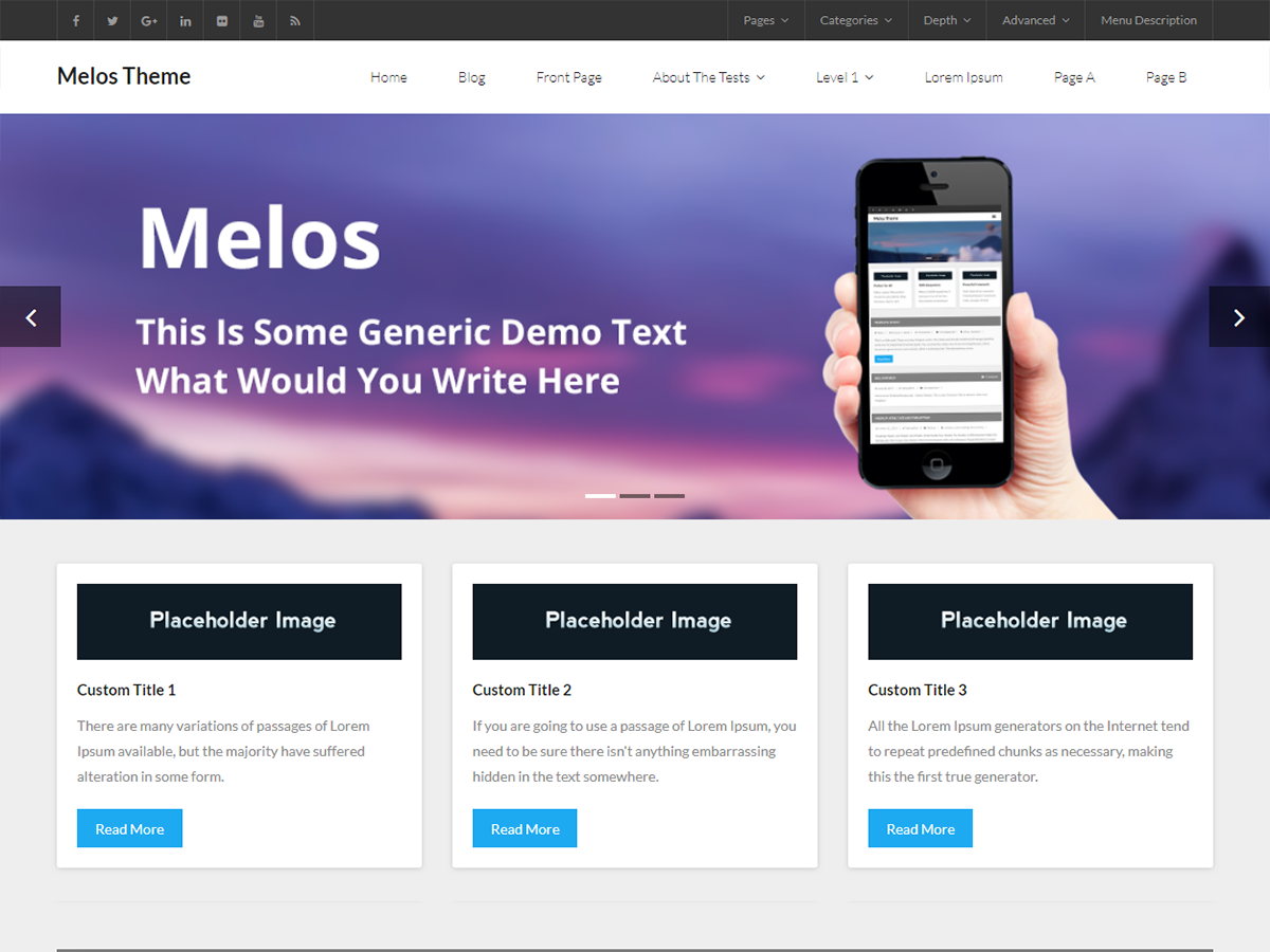 Melos theme screenshot