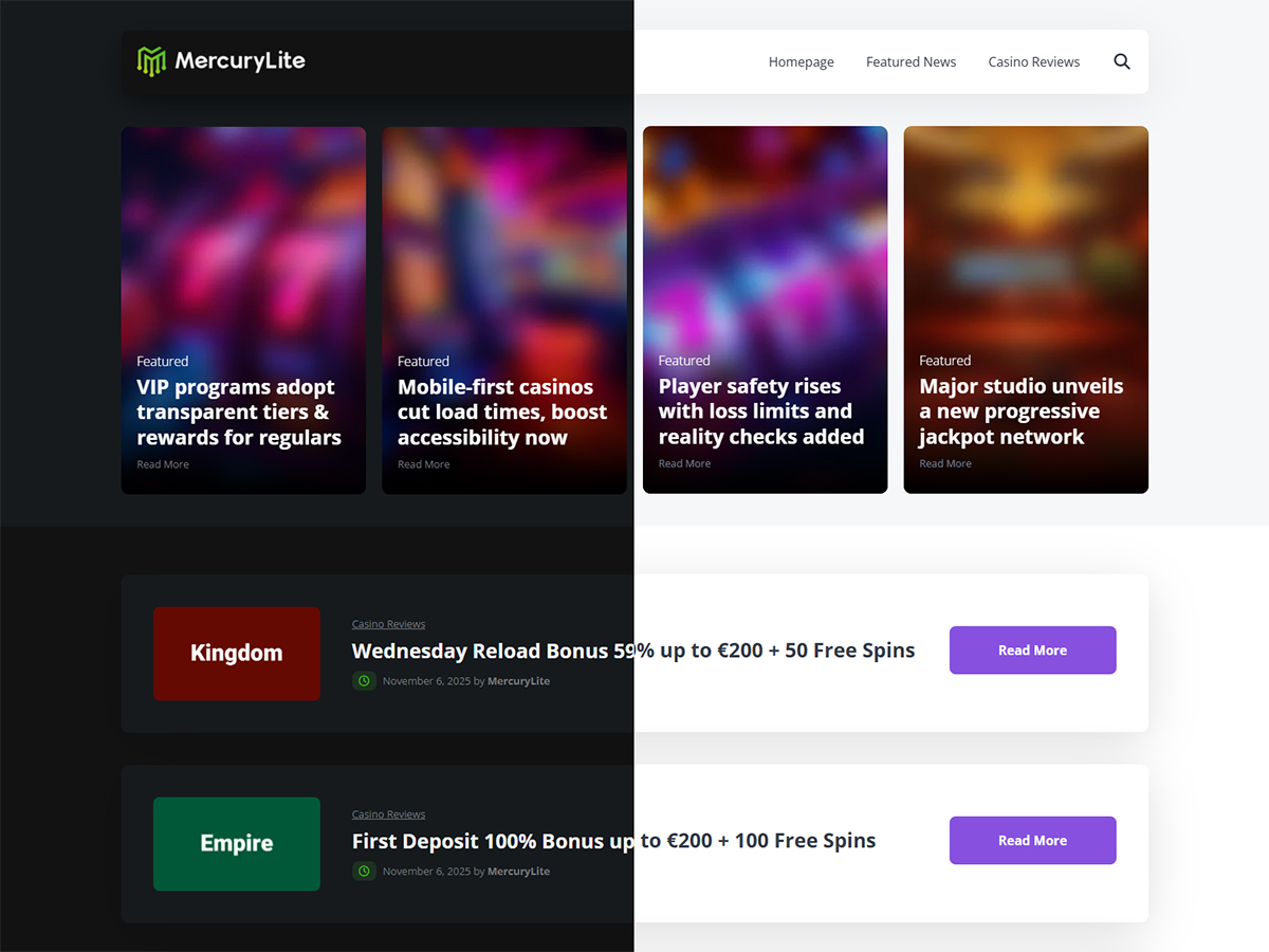 MercuryLite theme screenshot