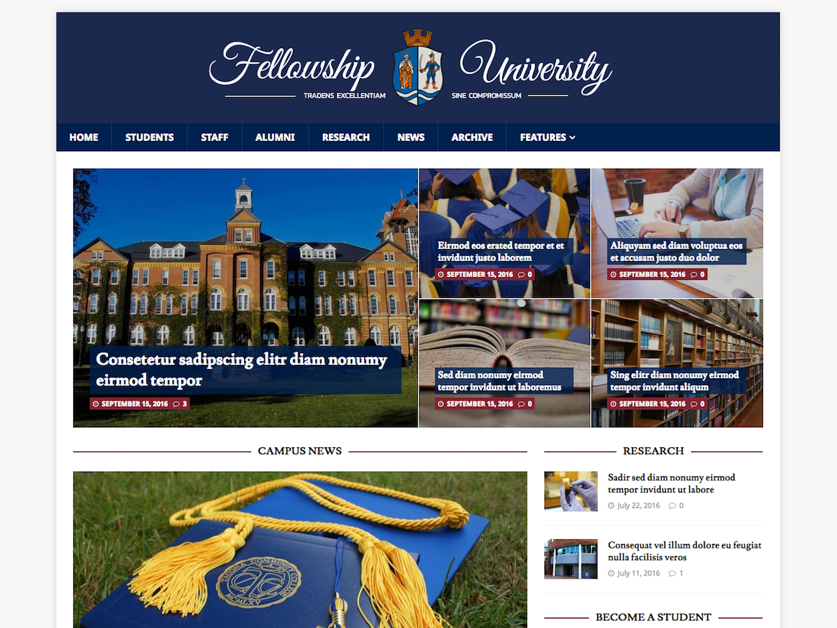 MH CampusMag theme screenshot