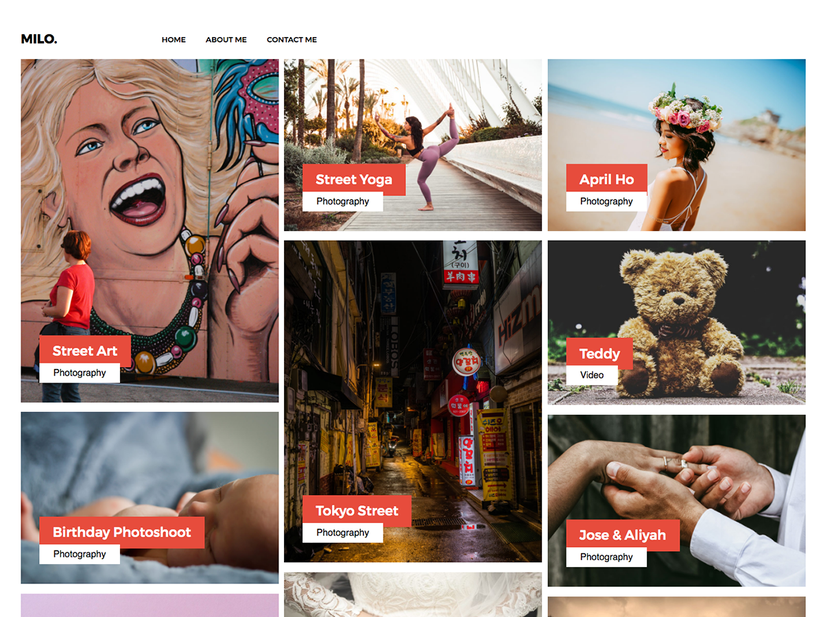 Millo theme screenshot