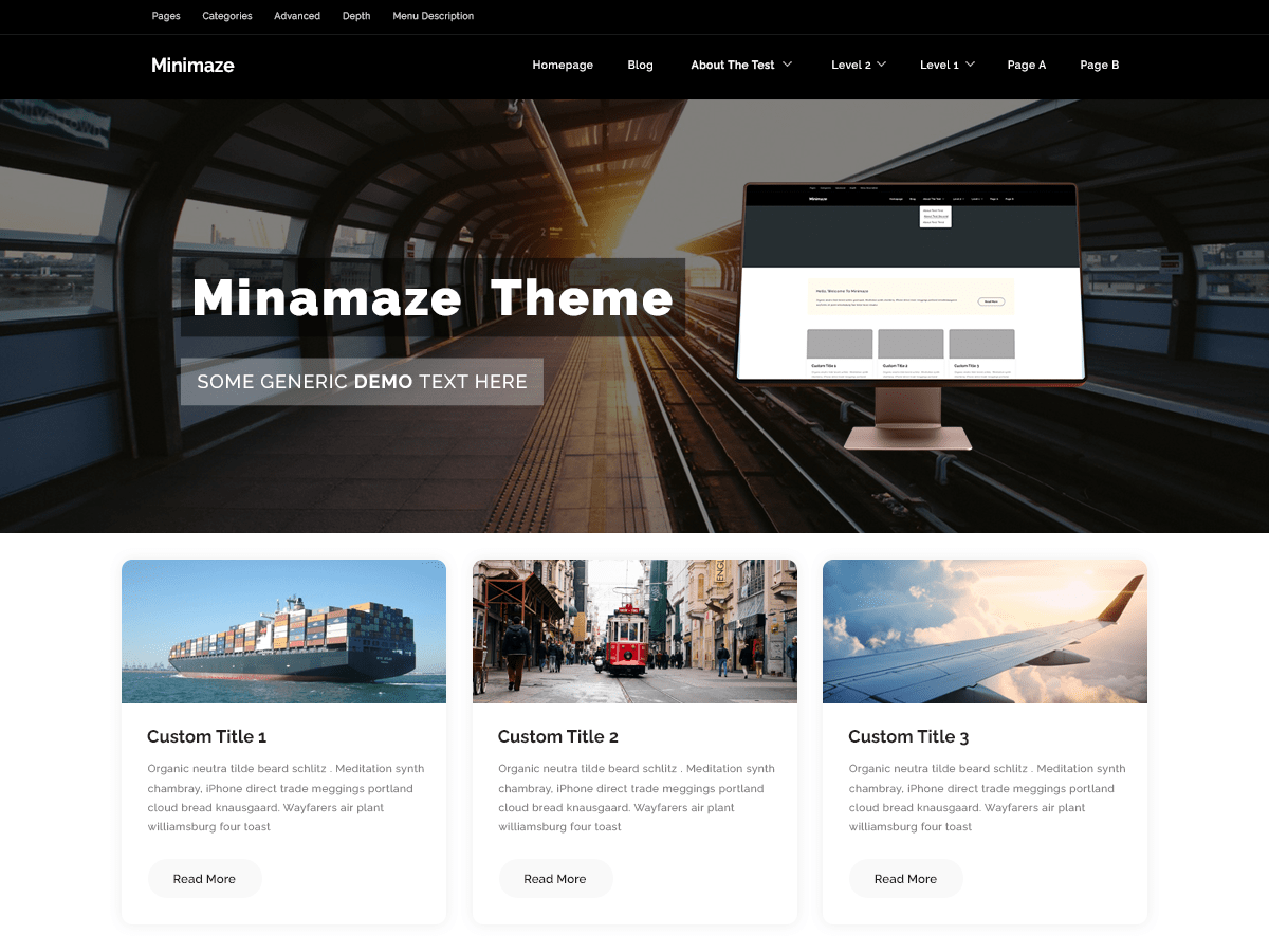 Minamaze GoDark theme screenshot