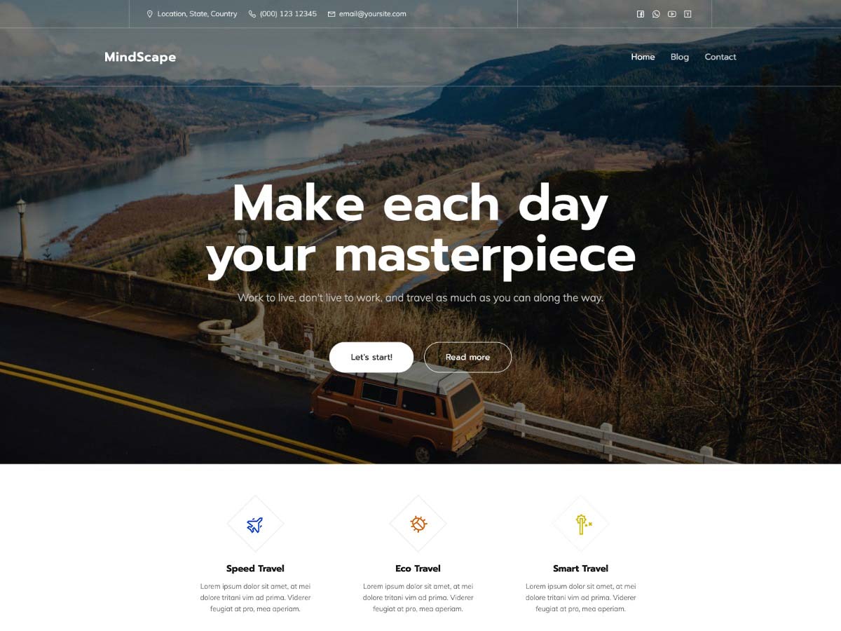 Mindscape theme screenshot