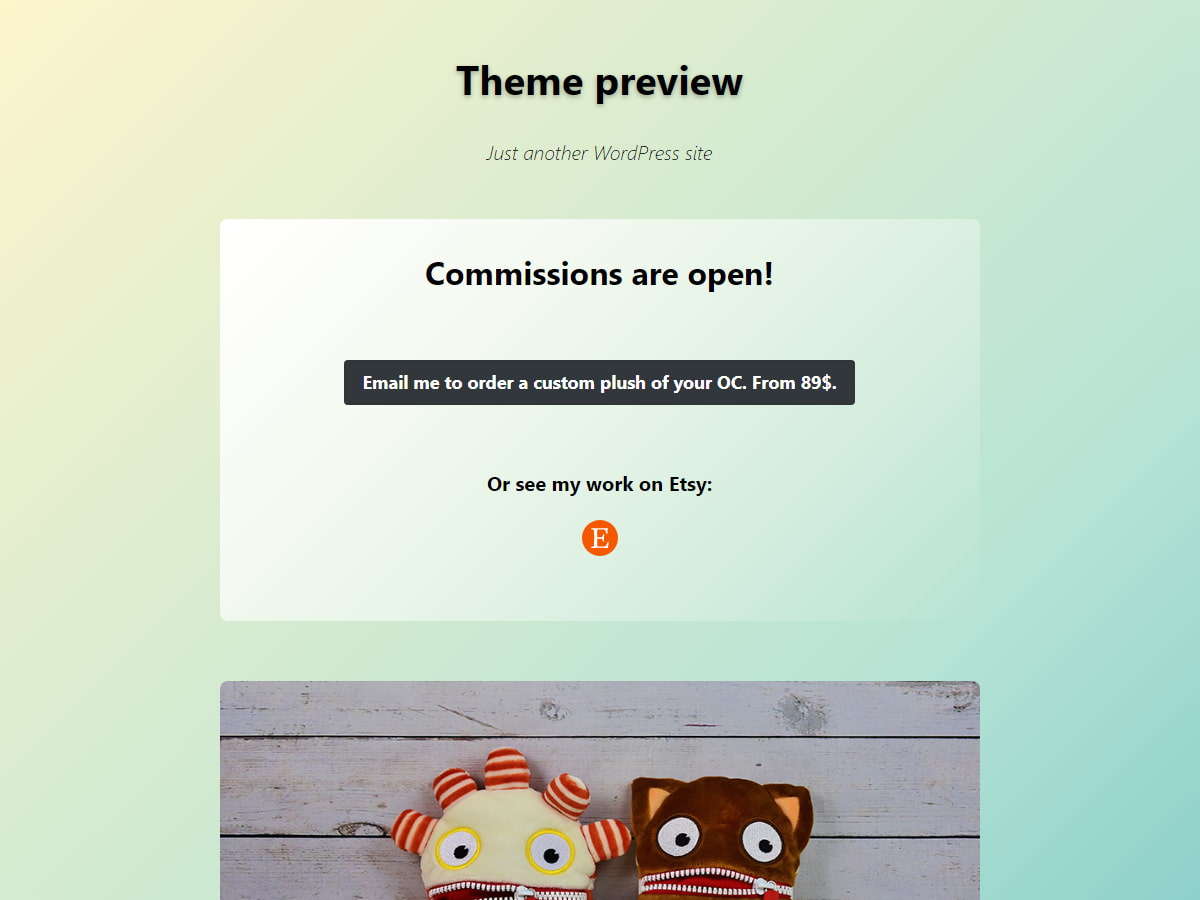 Miniblock OOAK theme screenshot